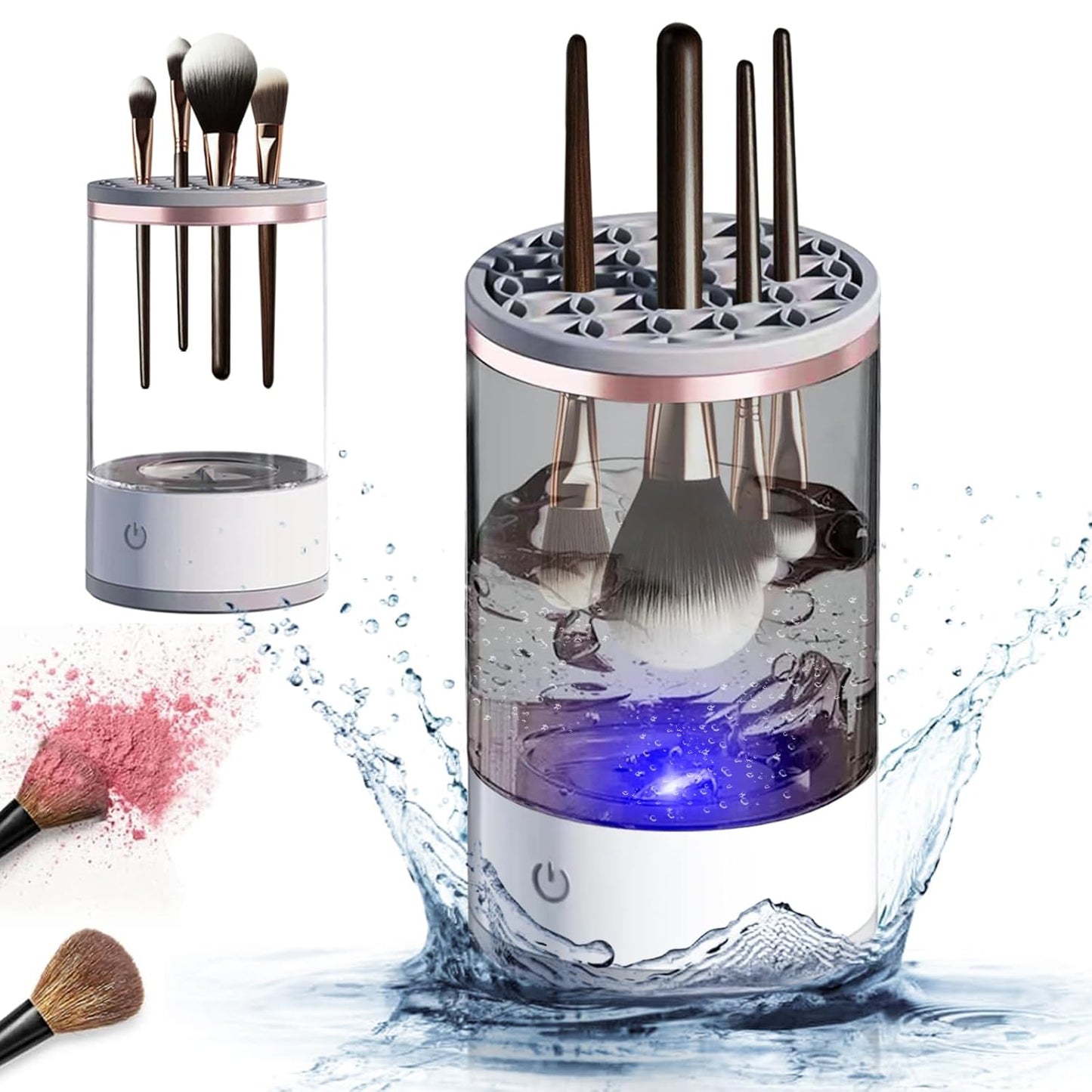 Nettoyant pour pinceaux électrique ✨ منظف فرش كهربائي