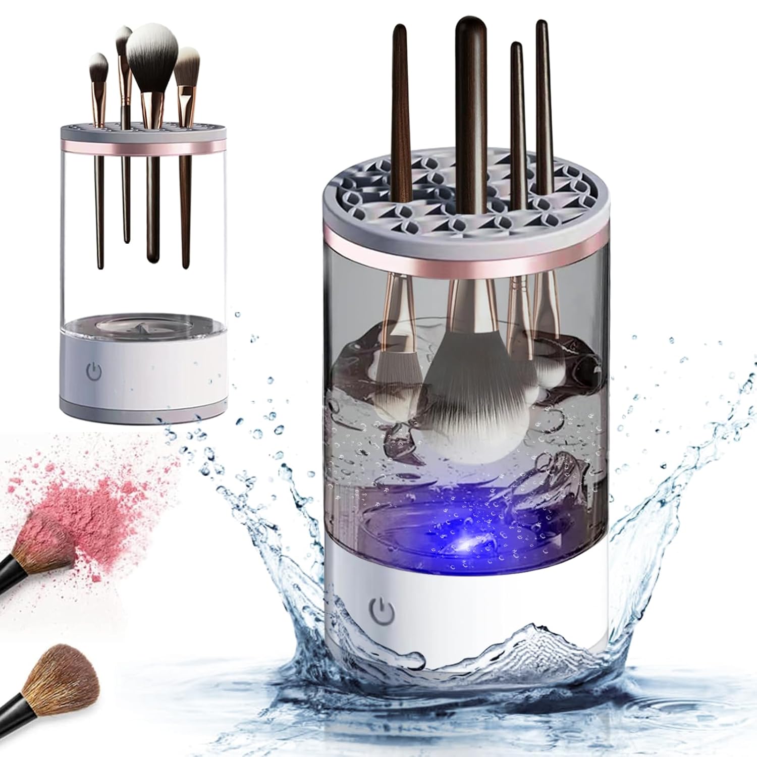 Nettoyant pour pinceaux électriques ✨ منظف فرش كهربائي