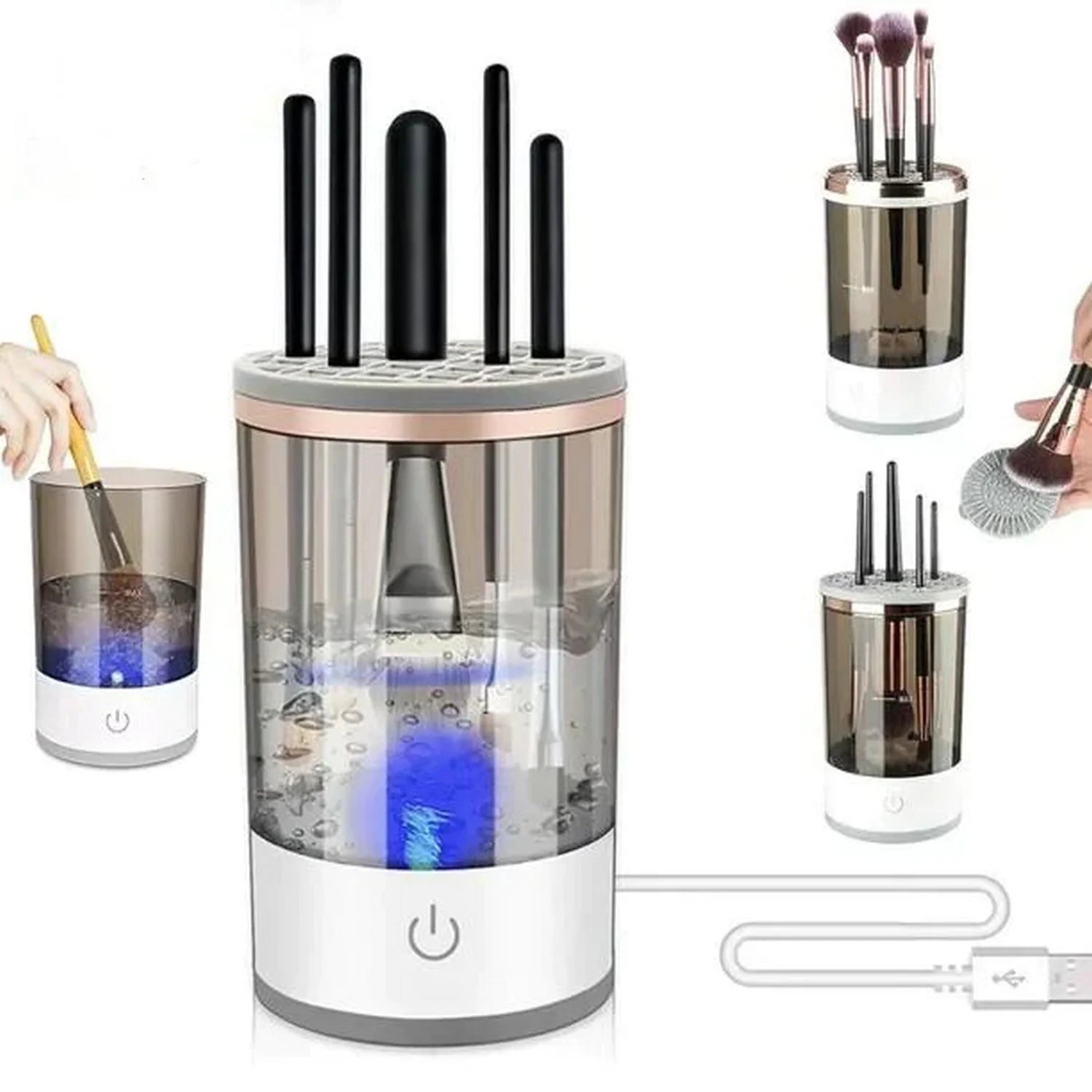 Nettoyant pour pinceaux électriques ✨ منظف فرش كهربائي