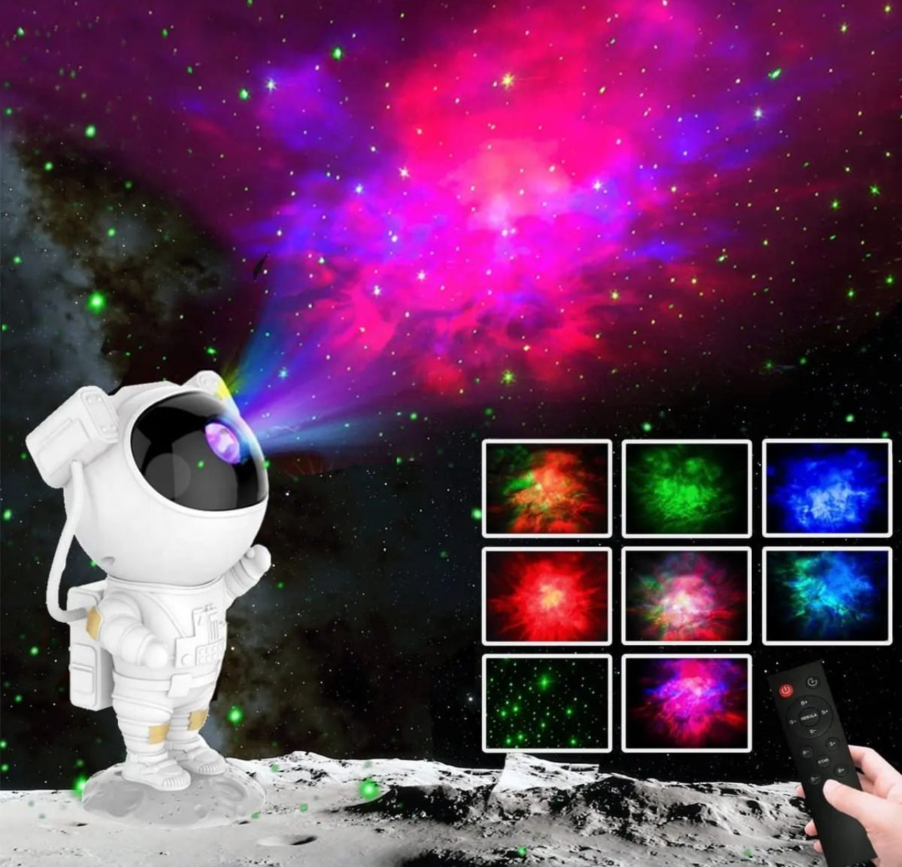Astronaute Projecteur Galaxie 🎇🔮✨رائد ​​الفضاء التوصيل 58 ولاية مع الدفع عند الاستلام